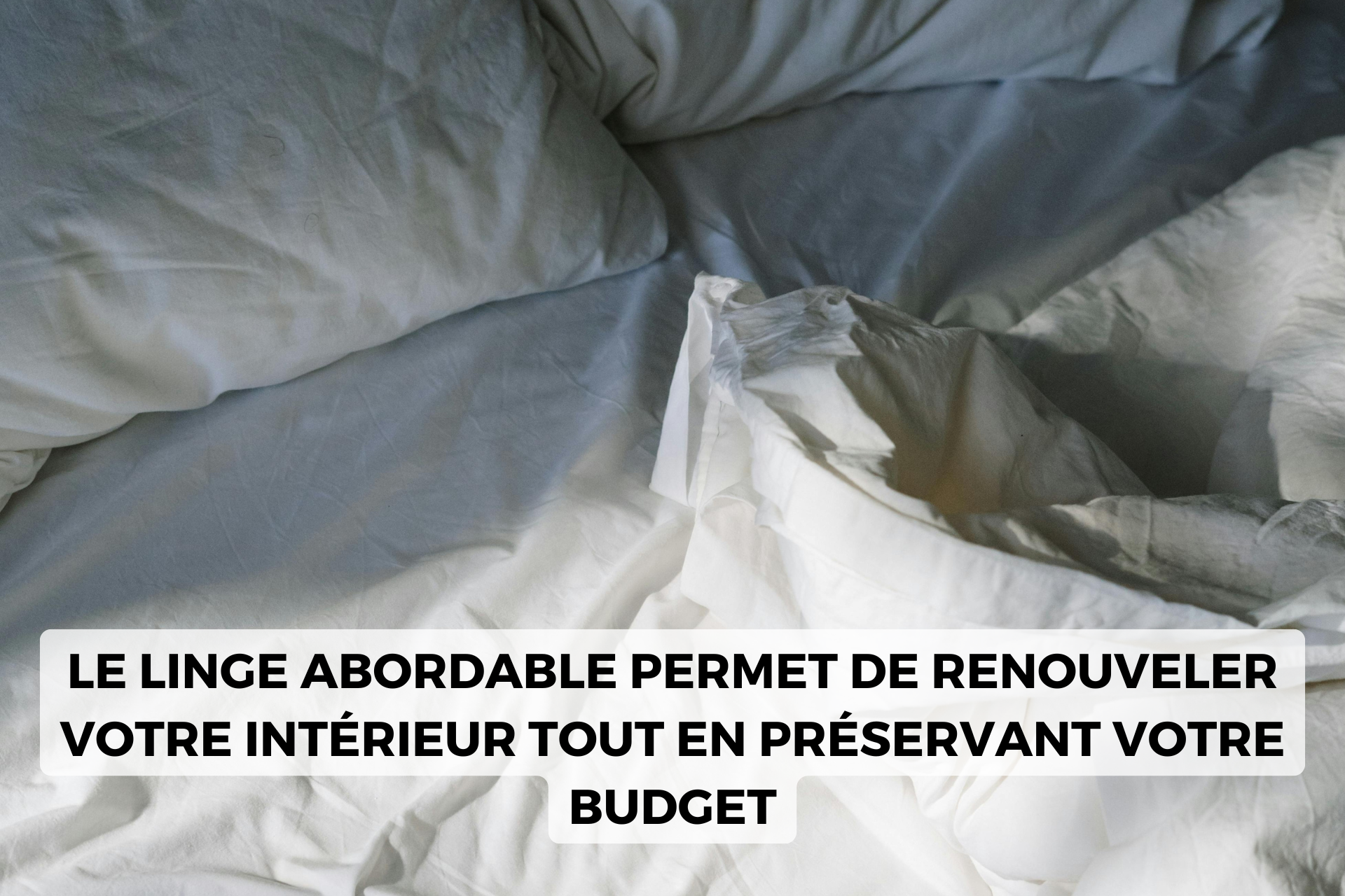 linge de maison pas cher